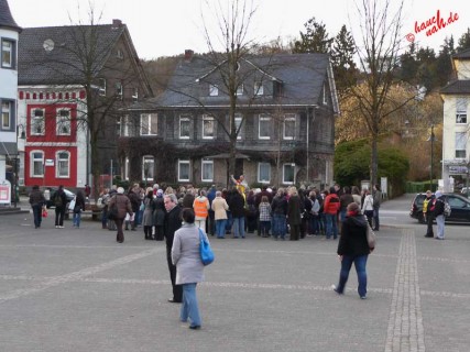 Mahnwache in Overath