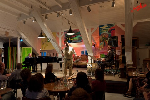Boysie White im Kunsthaus Seelscheid am 7. Mai 2011