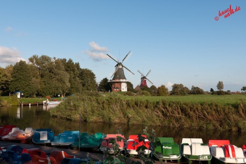 Zwillingsmühlen von Greetsiel