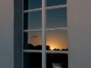 Mühlenfenstersonnenreflexion