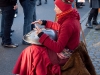 Aiyana Kanti spielt auf der Hang - entspannend spirituelle Sphärenklänge /Foto: Stefan Schmidt
