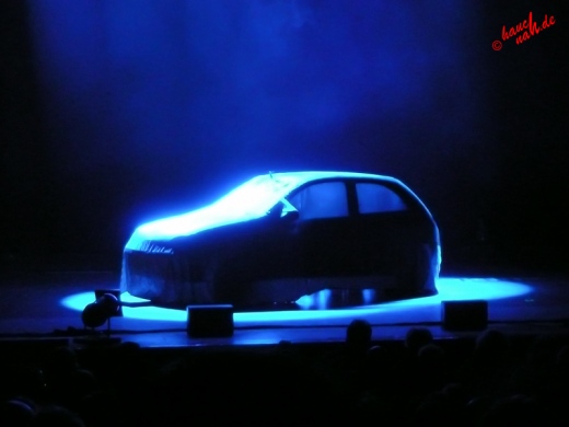 Die Ruhe vor der Show: AutoAuto! Rythm & Crash Show im Musical Dome Köln - 30.12.2011