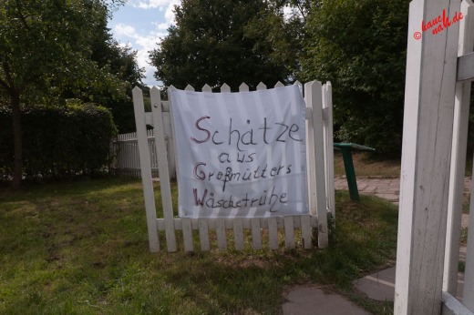 Wäsche-Ausstellung im Bandweberhaus - Bauernmarkt im Freilichtmuseum Lindlar