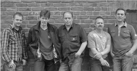Rolf, Stan, Wolle (der Mann in der Mitte) & Band - Mucher Musik Nacht 07.09.2012 /Foto: mit freundlicher Genehmigung der Band