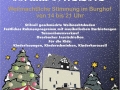 Weihnachtsmarkt Burg Overbach in Much - Plakat