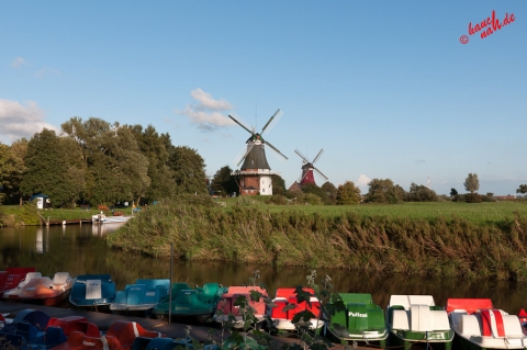 Zwillingsmühlen von Greetsiel Zwillingsmühlen von Greetsiel