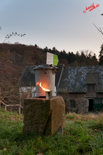 Feuer in Dosen weisen uns den Weg - Freilichtmuseum Lindlar am 11.11.2011 Feuer in Dosen weisen uns den Weg - Freilichtmuseum Lindlar am 11.11.2011